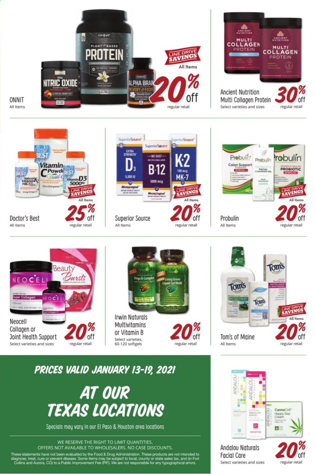 Sprouts Weekly Ad Flyer January 13 to January 19