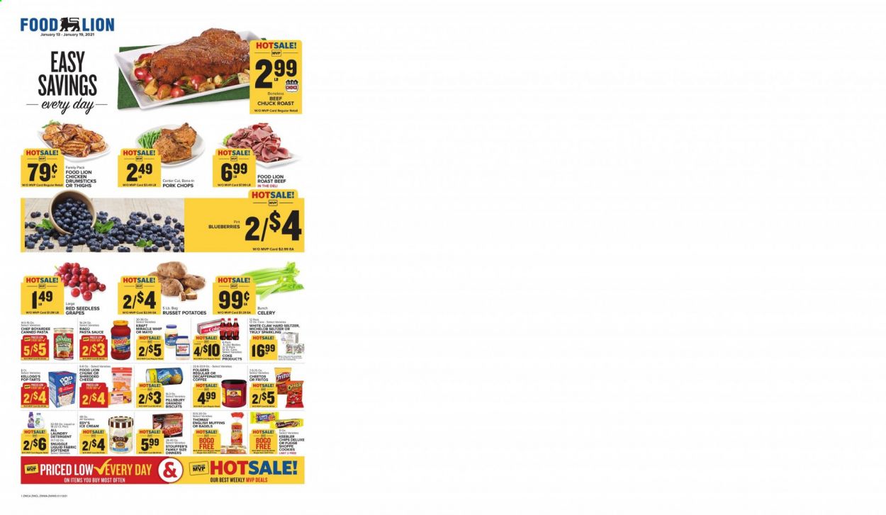 Food Lion (WV) Weekly Ad Flyer January 13 to January 19