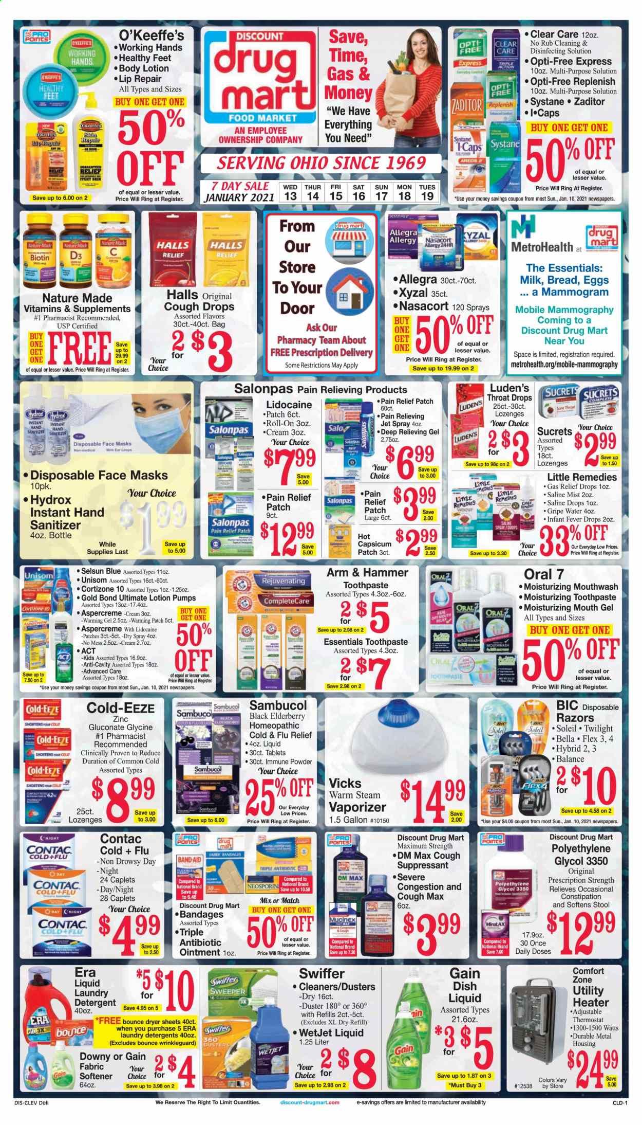 Discount Drug Mart (OH) Weekly Ad Flyer January 13 to January 19