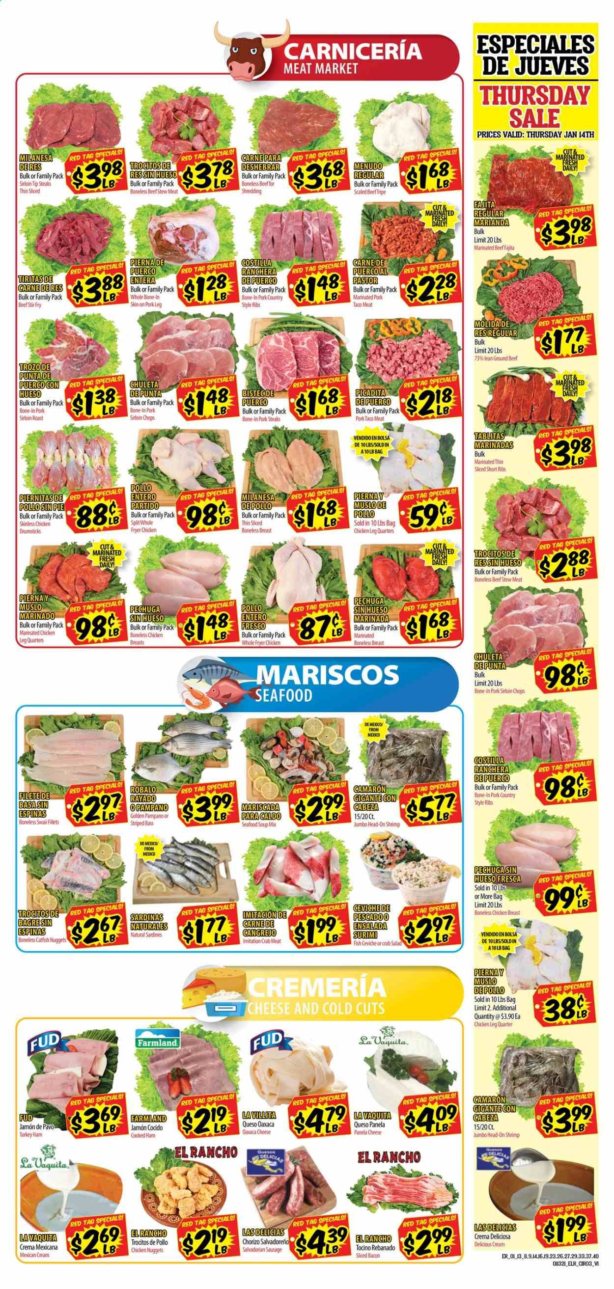 El Rancho (TX) Weekly Ad Flyer January 13 to January 19