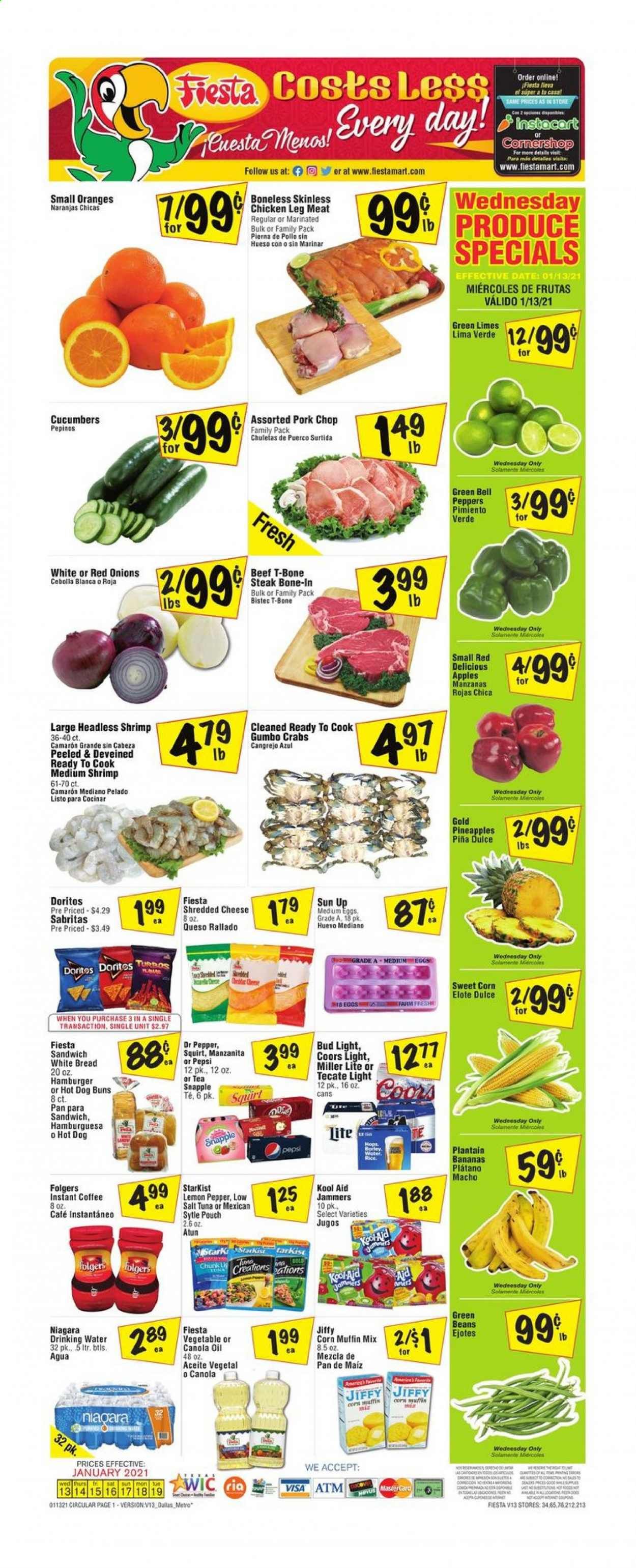 Fiesta Mart (TX) Weekly Ad Flyer January 13 to January 19