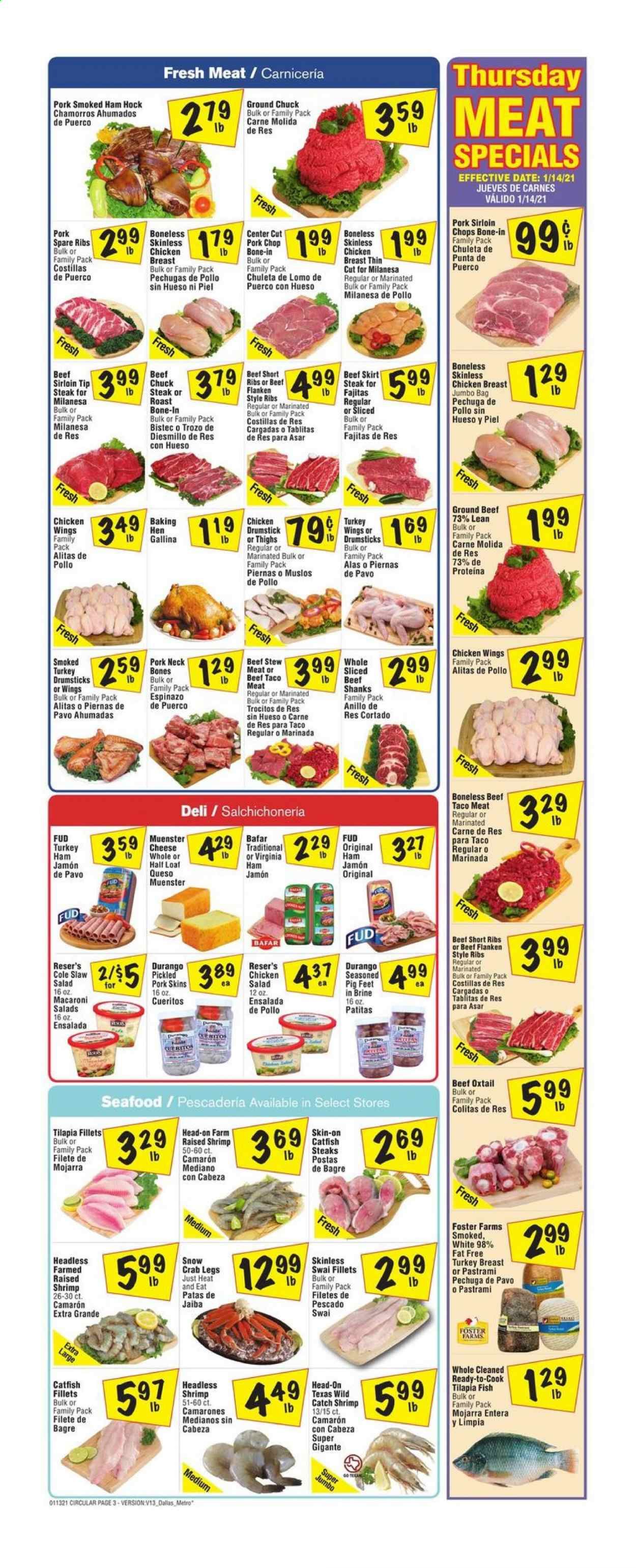 Fiesta Mart (TX) Weekly Ad Flyer January 13 to January 19