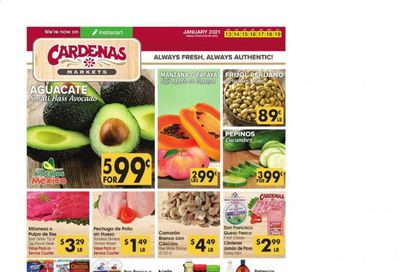 Cardenas (CA, NV) Weekly Ad Flyer January 13 to January 19