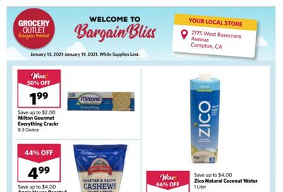 Grocery Outlet Weekly Ad Flyer January 13 to January 19