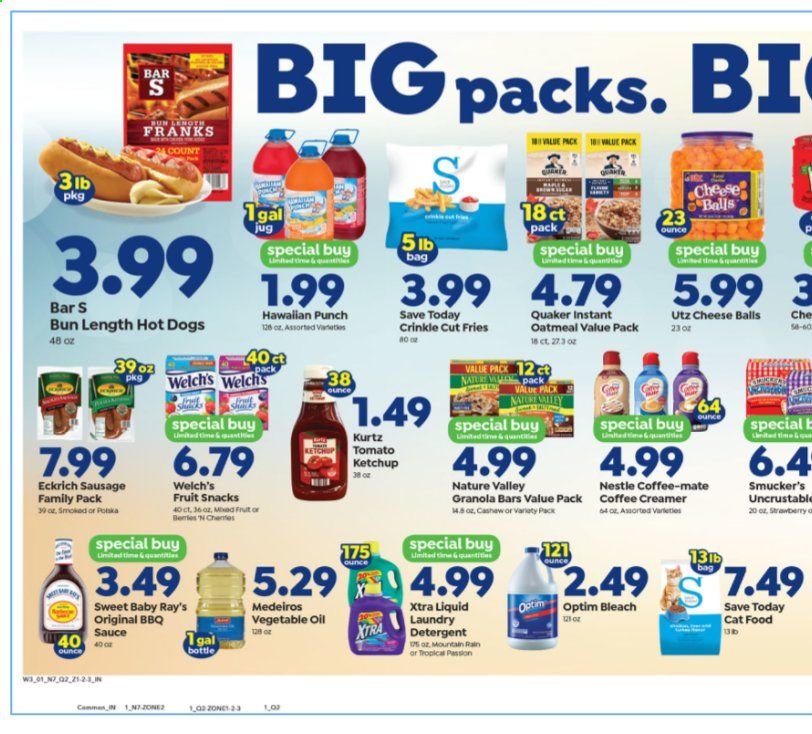 Save a Lot Weekly Ad Flyer January 13 to January 19