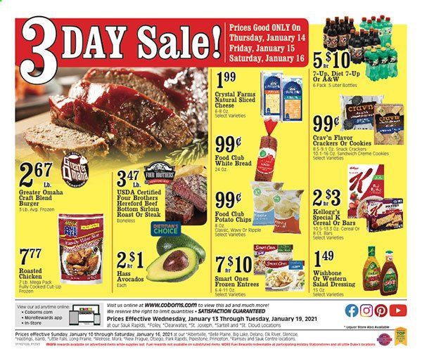 Coborn's (MN, SD) Weekly Ad Flyer January 13 to January 19