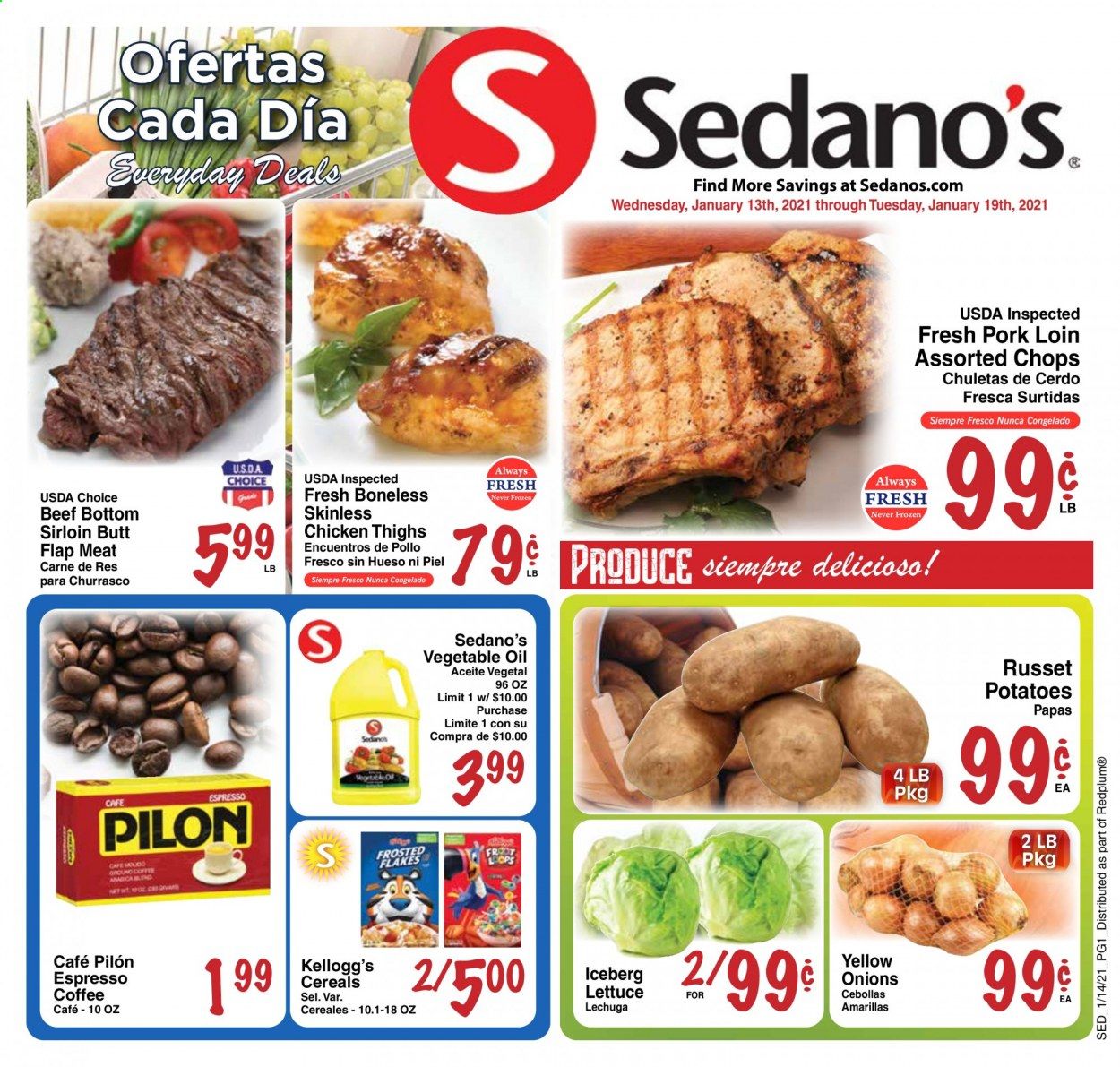 Sedano's (FL) Weekly Ad Flyer January 13 to January 19