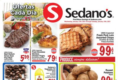 Sedano's (FL) Weekly Ad Flyer January 13 to January 19