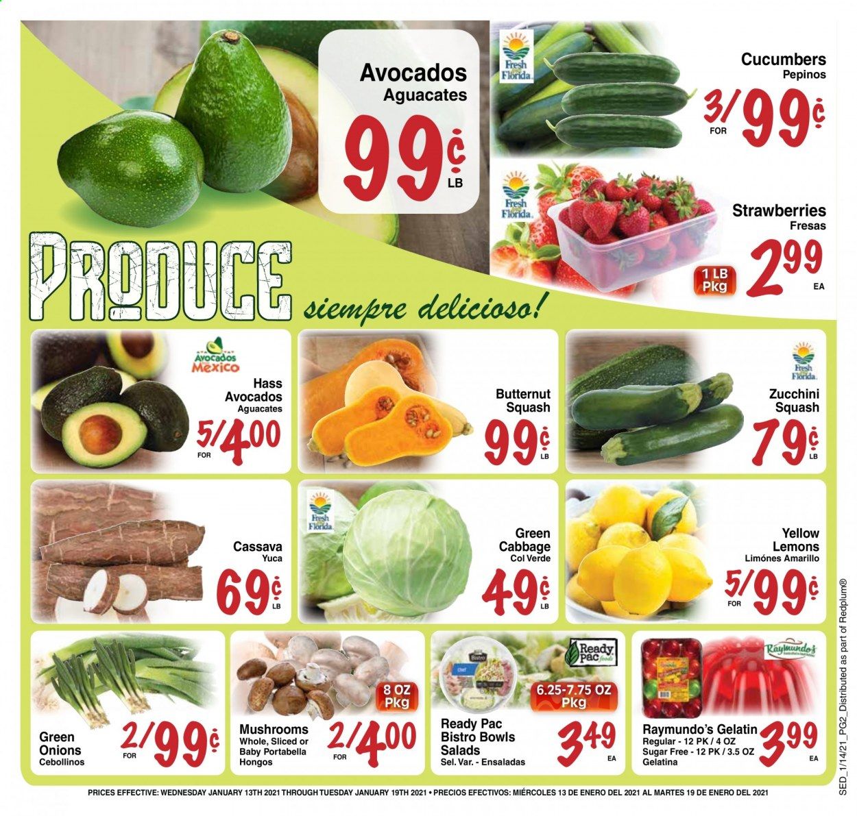 Sedano's (FL) Weekly Ad Flyer January 13 to January 19