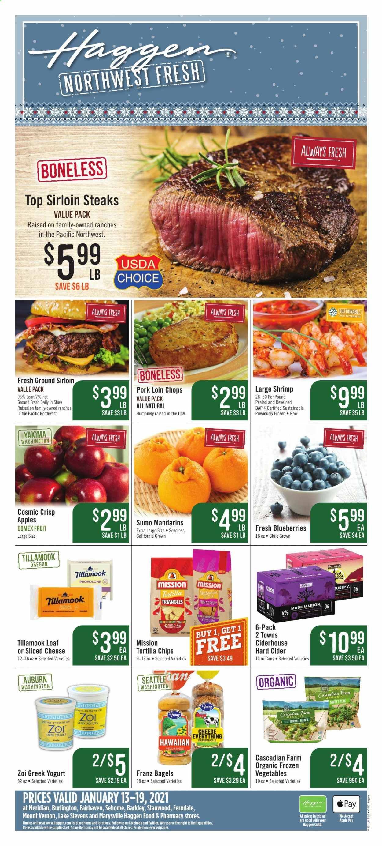Haggen Weekly Ad Flyer January 13 to January 19