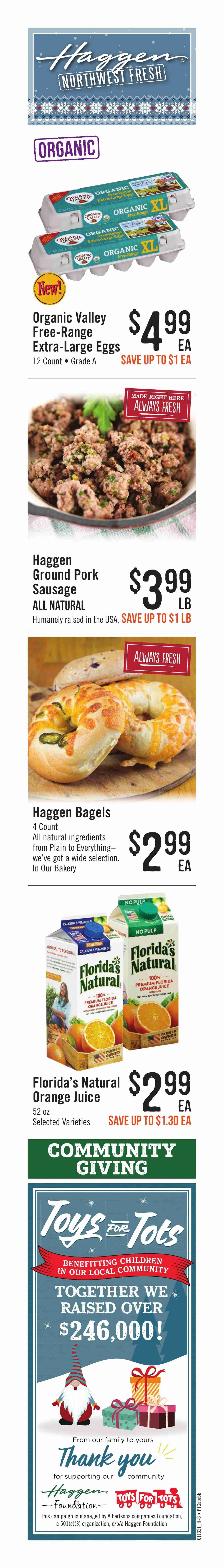 Haggen Weekly Ad Flyer January 13 to January 19