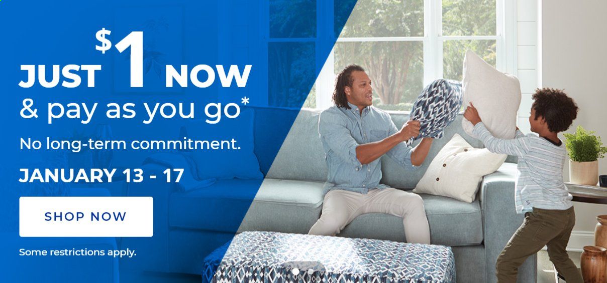 Aaron's Weekly Ad Flyer January 13 to January 17