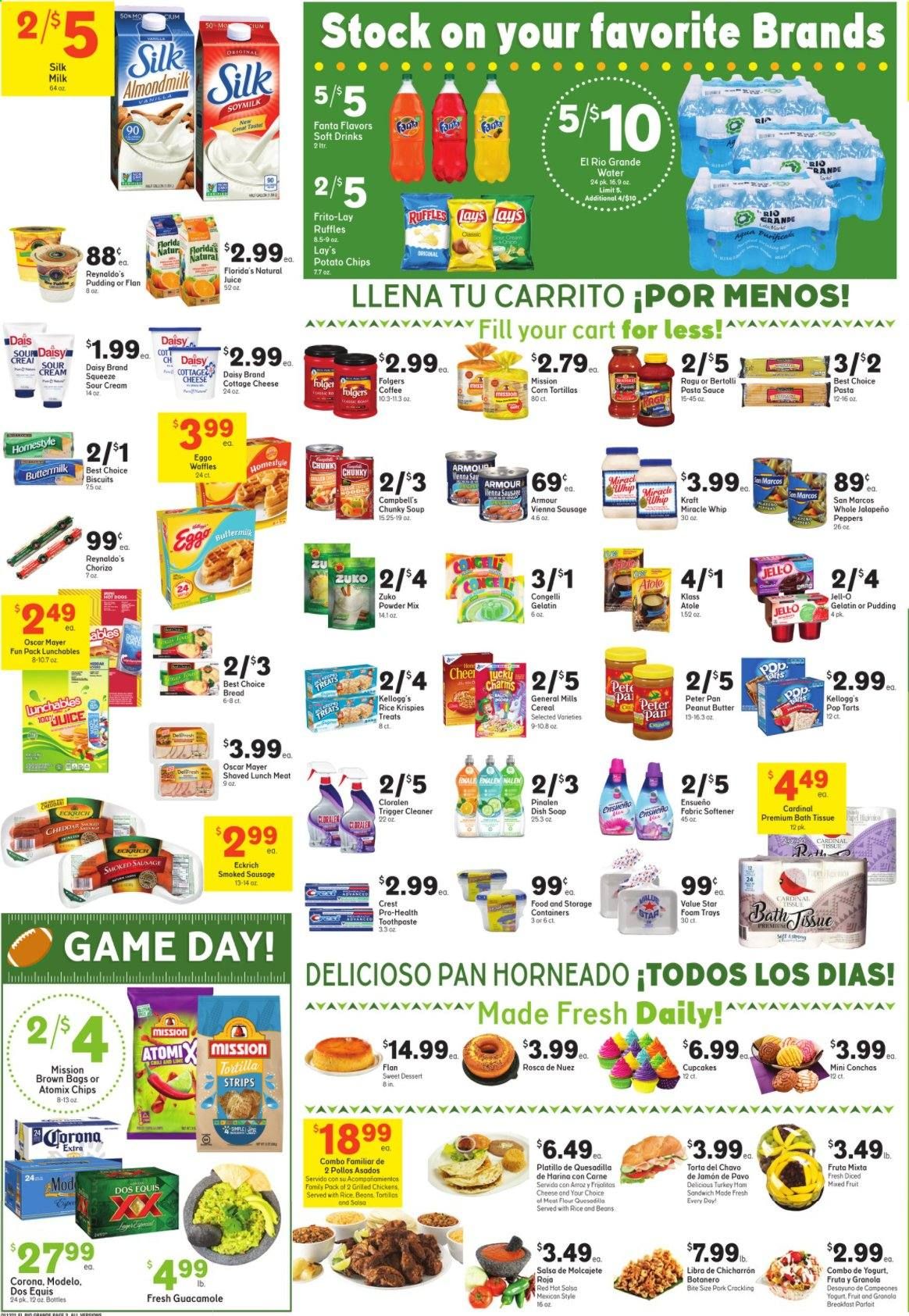 El Rio Grande (10, 21, 25, 30, 34, 53, 90) Weekly Ad Flyer January 13 to January 19
