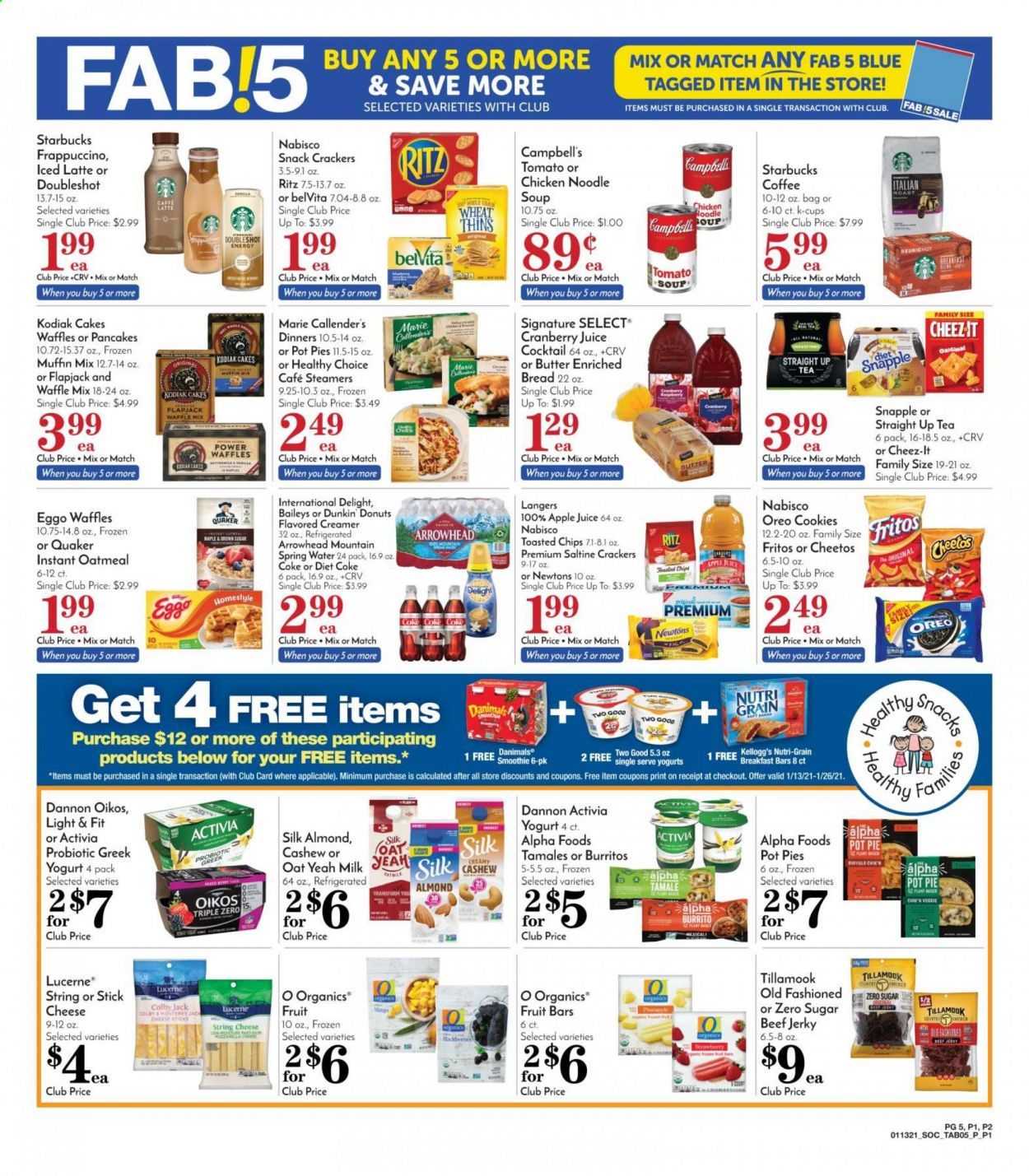 Pavilions (CA) Weekly Ad Flyer January 13 to January 19