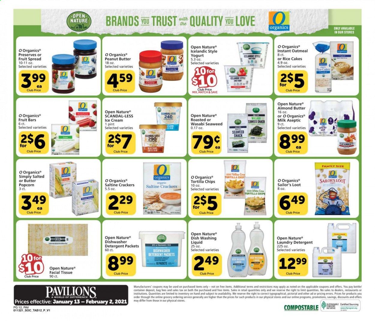 Pavilions (CA) Weekly Ad Flyer January 13 to February 2