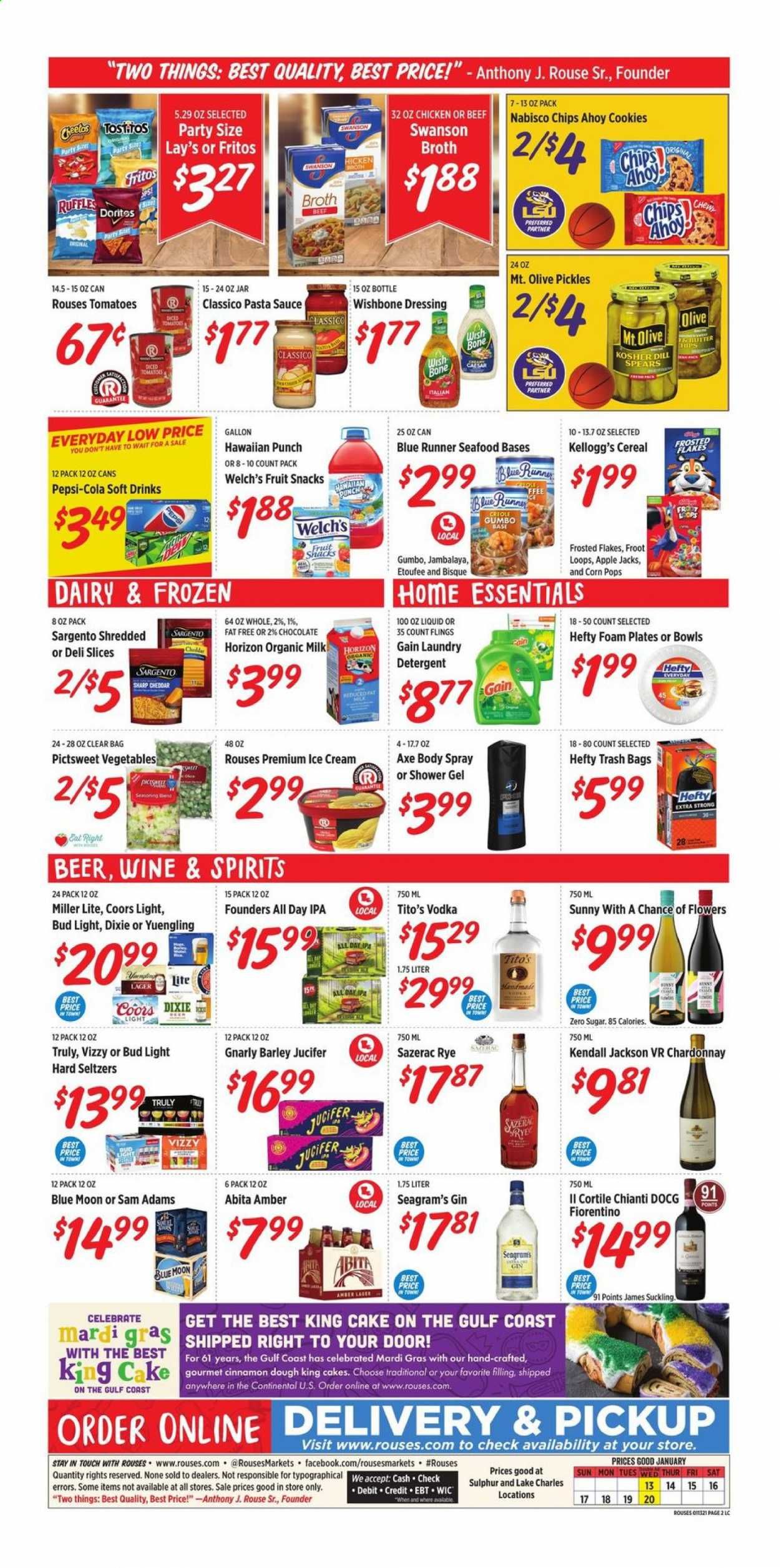 Rouses Markets (AL, LA, MS) Weekly Ad Flyer January 13 to January 20