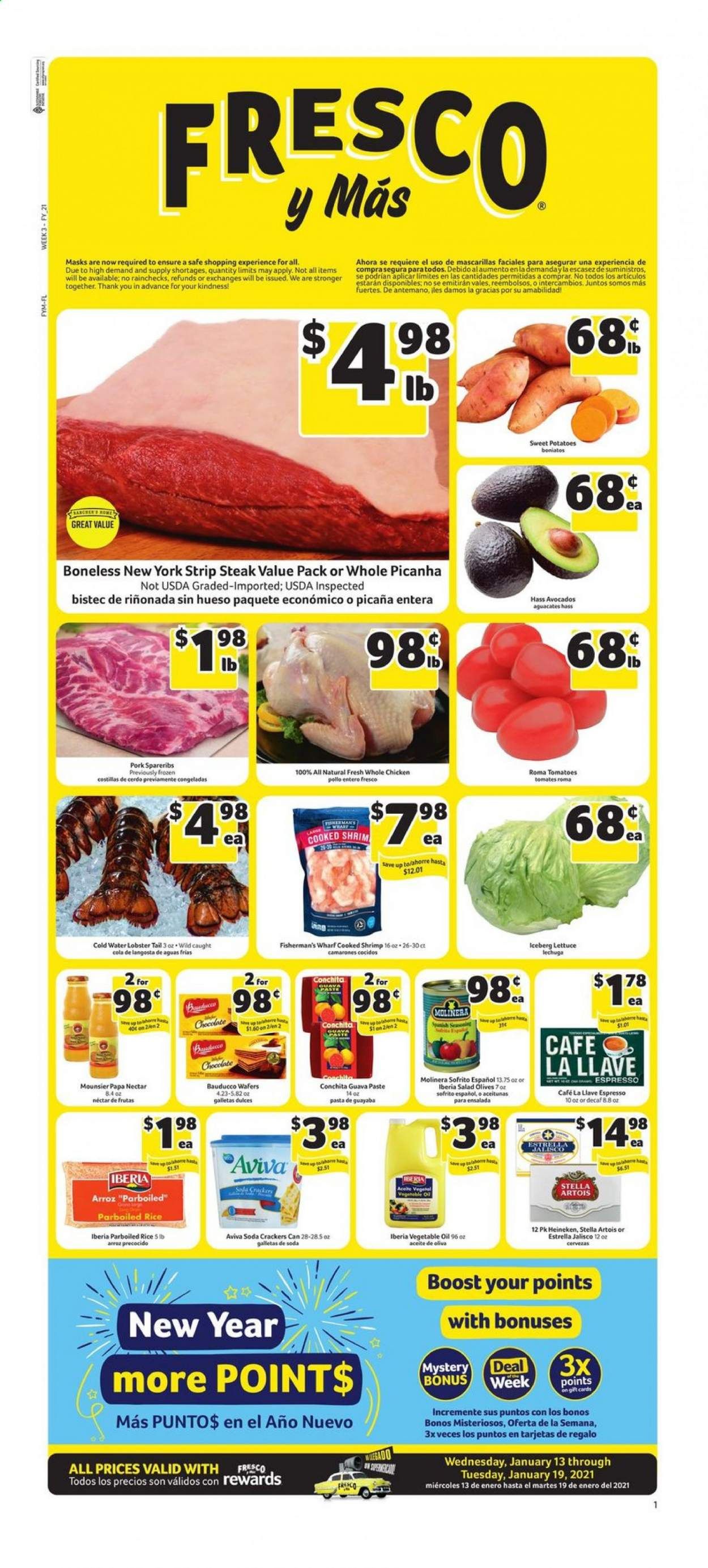 Fresco y Más Weekly Ad Flyer January 13 to January 19