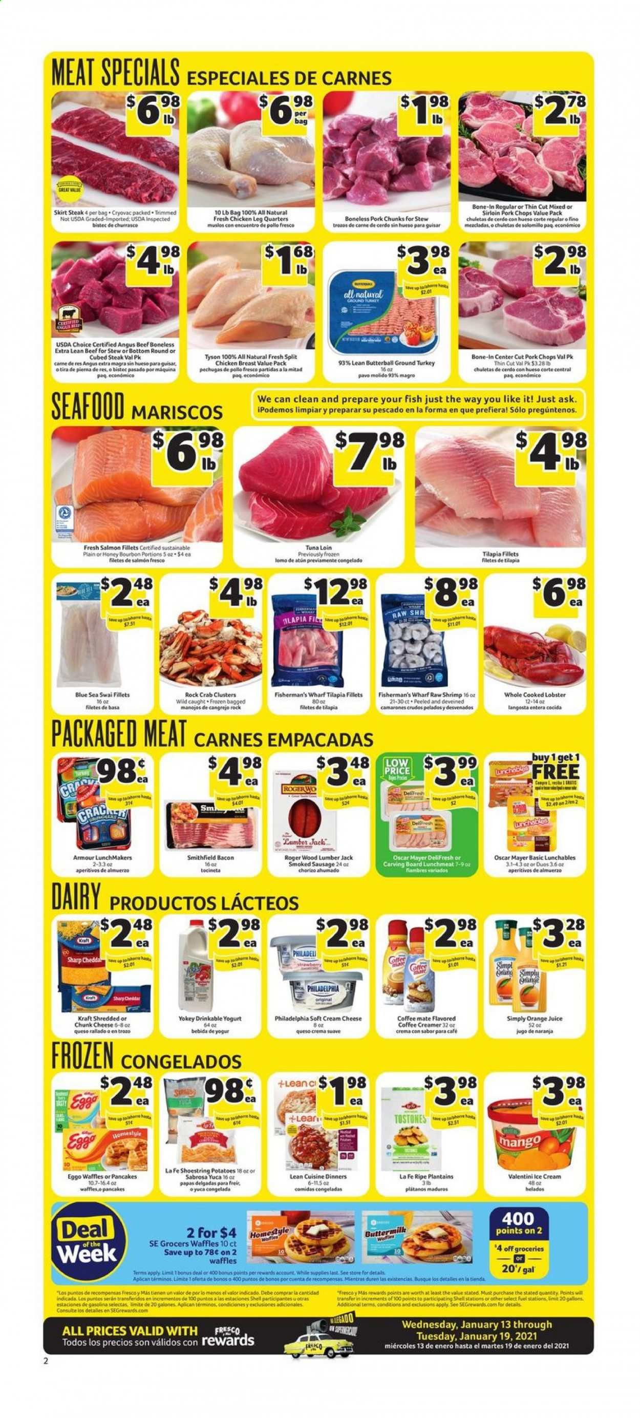 Fresco y Más Weekly Ad Flyer January 13 to January 19
