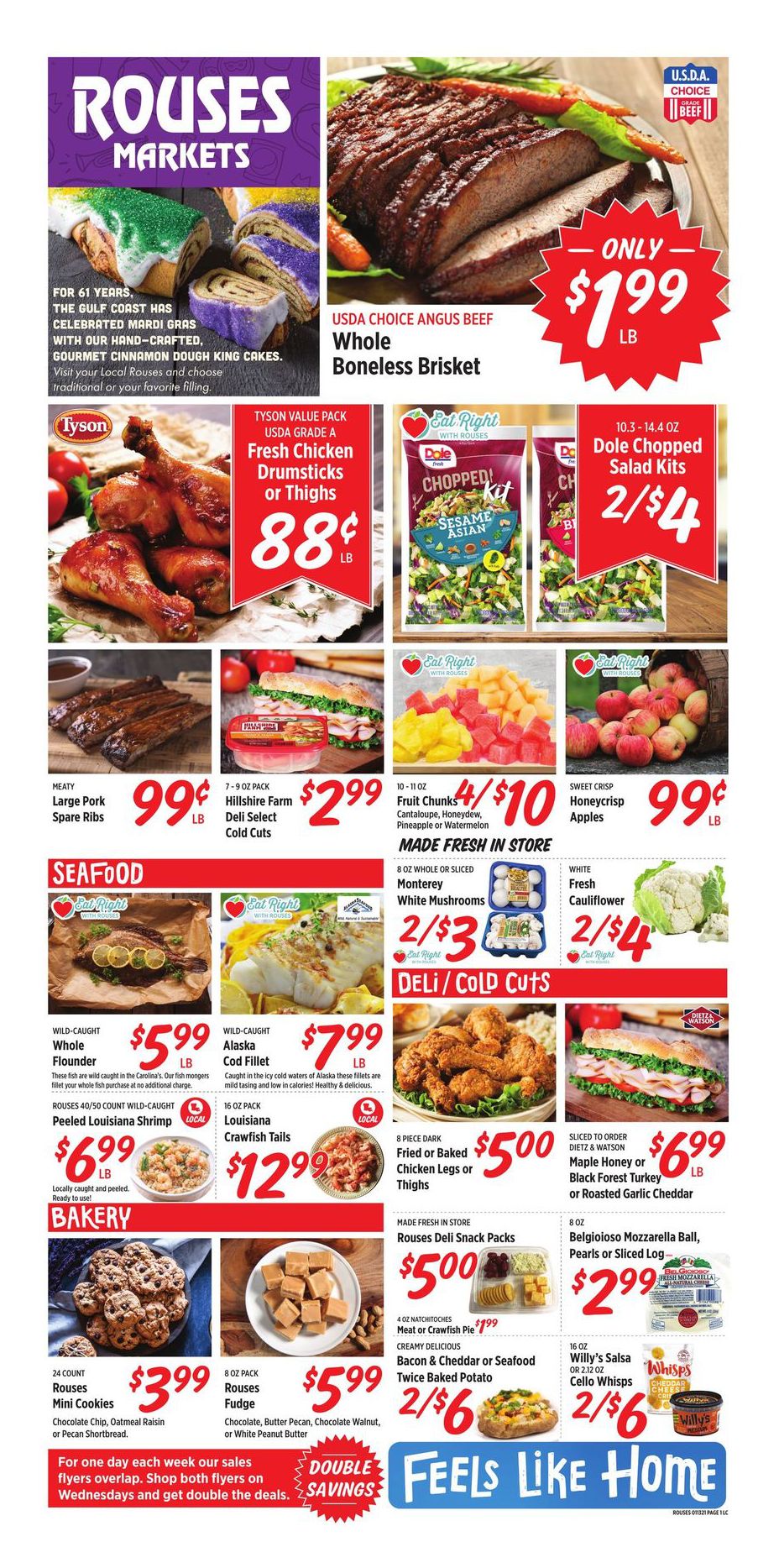 Rouses Markets Weekly Ad Flyer January 13 to January 19, 2021