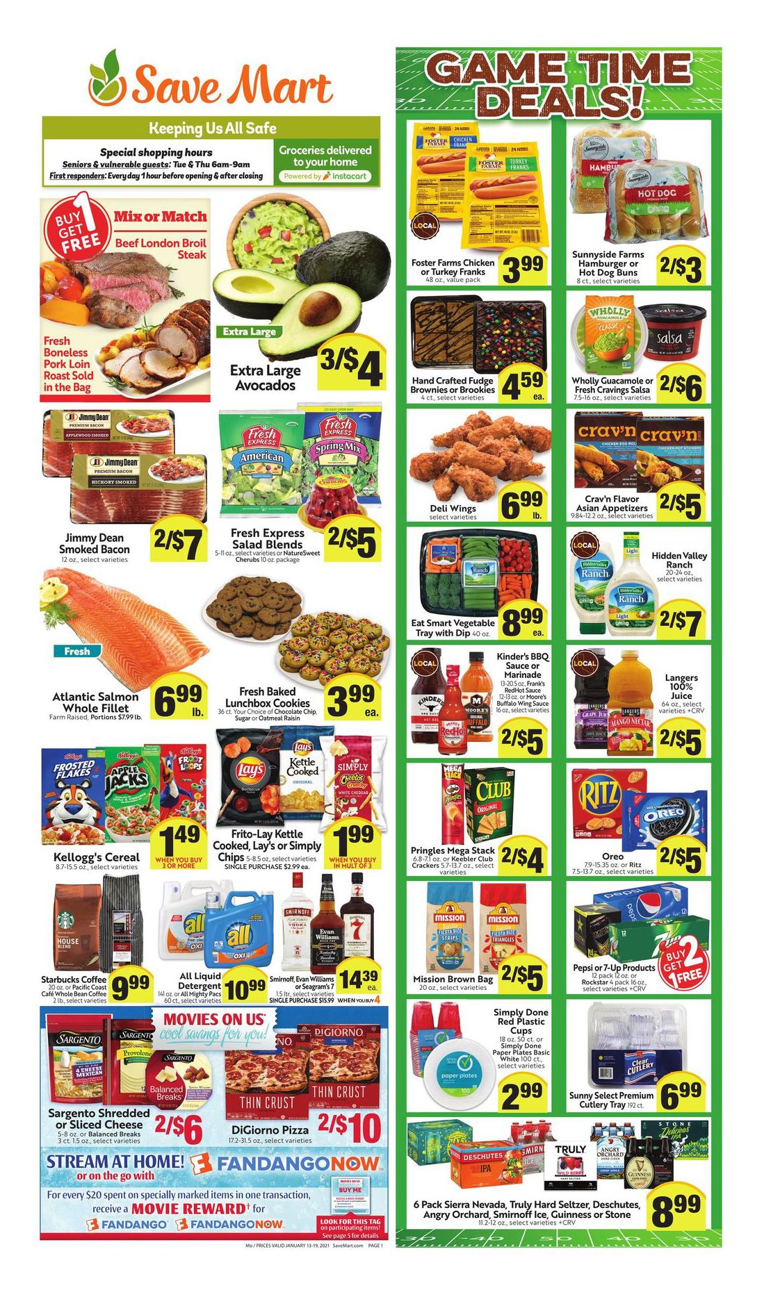 Save Mart Weekly Ad Flyer January 13 to January 19, 2021