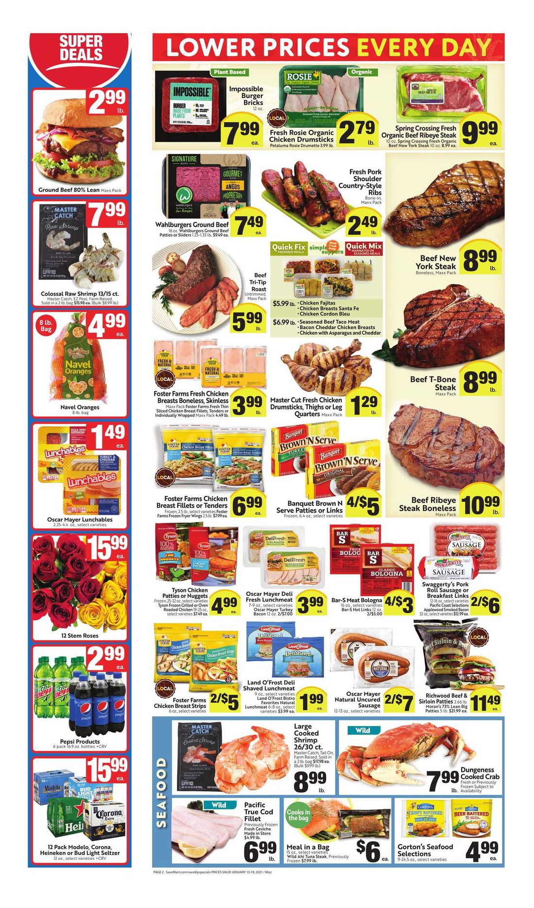 Save Mart Weekly Ad Flyer January 13 to January 19, 2021