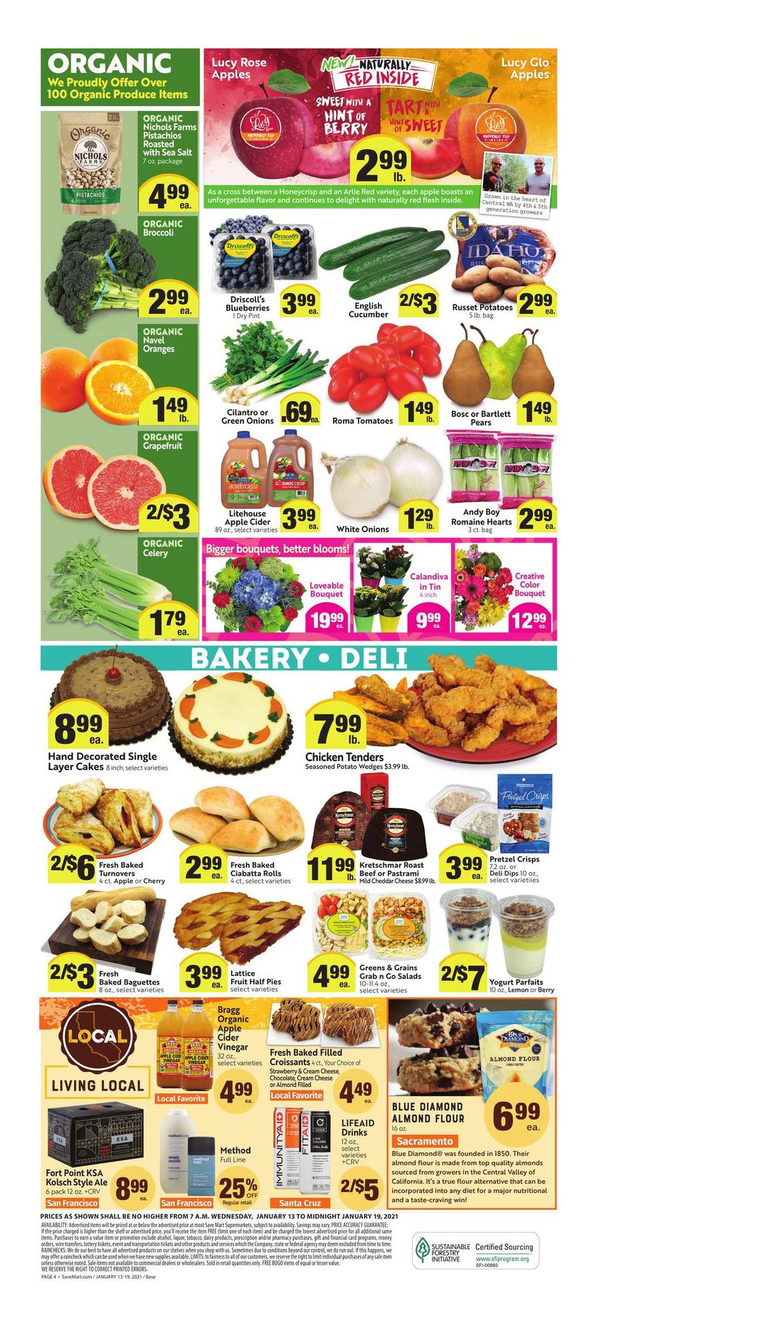 Save Mart Weekly Ad Flyer January 13 to January 19, 2021