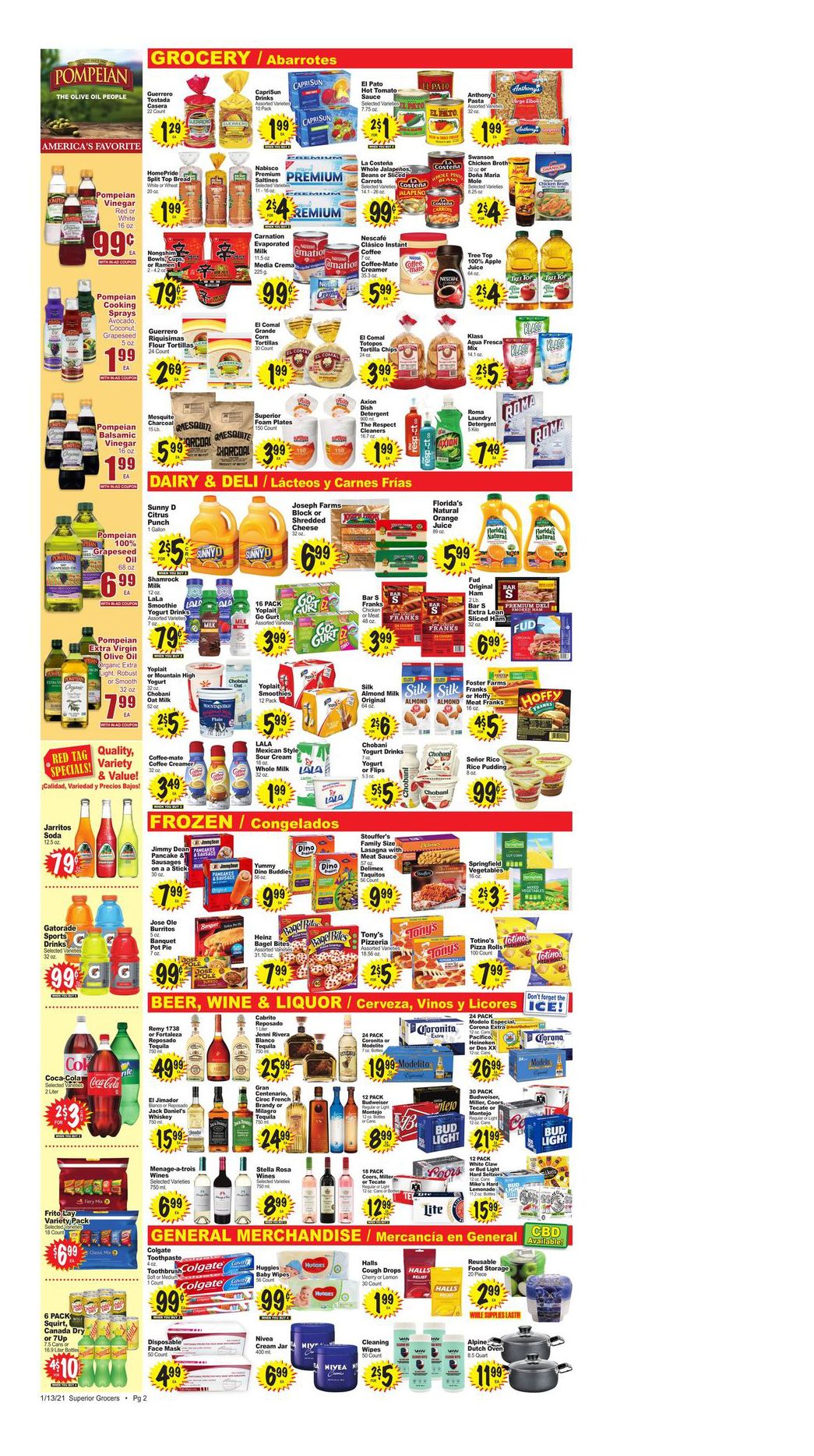Superior Grocers Weekly Ad Flyer January 13 to January 19, 2021
