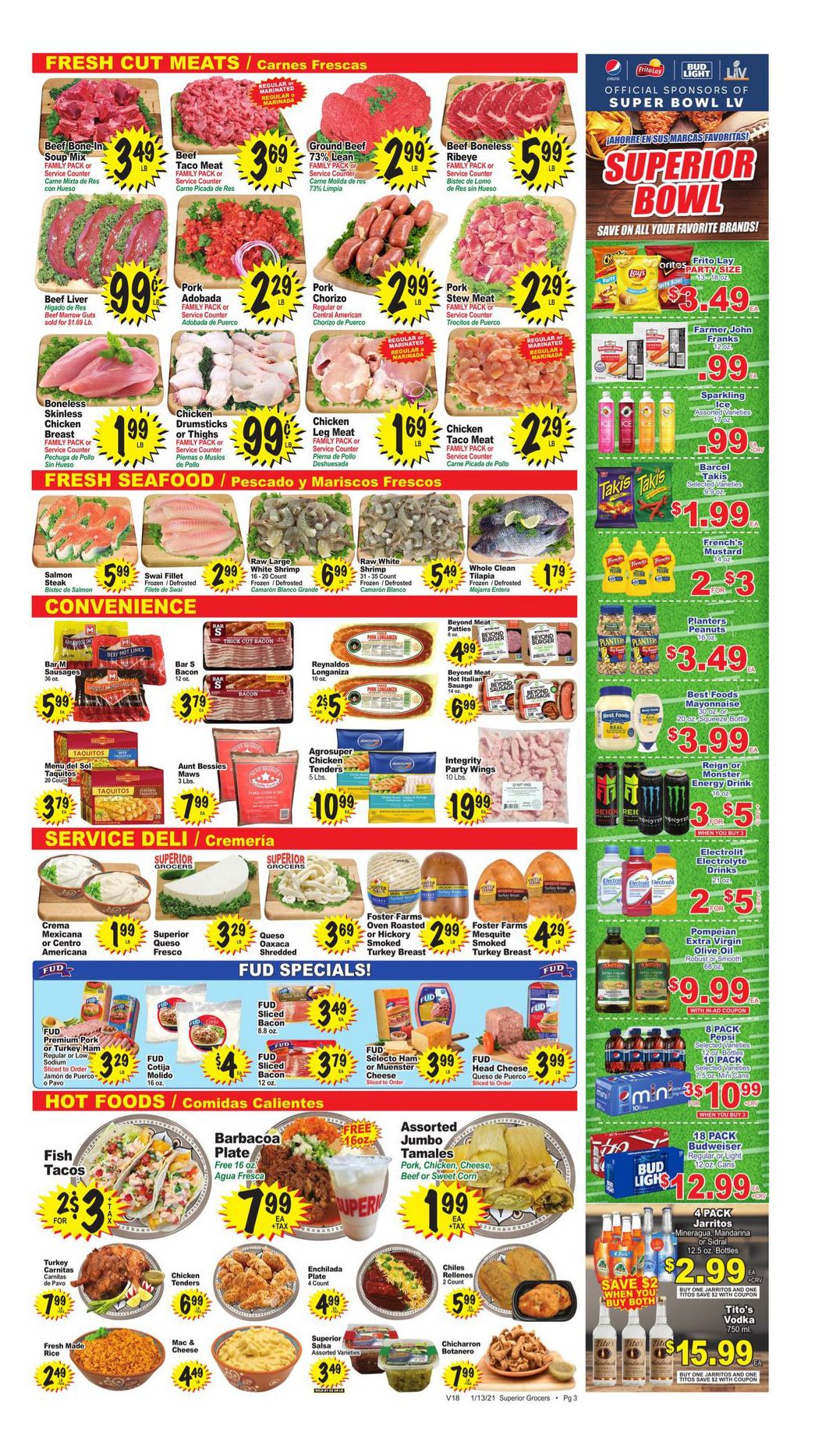 Superior Grocers Weekly Ad Flyer January 13 to January 19, 2021