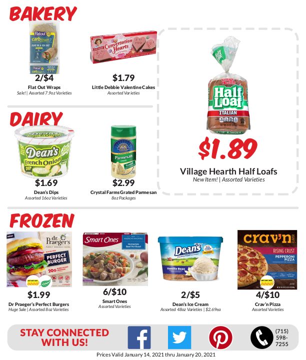 Woodman's Market (WI) Weekly Ad Flyer January 14 to January 20, 2021