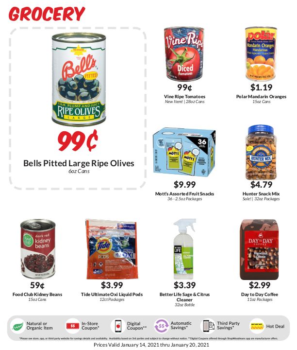 Woodman's Market (WI) Weekly Ad Flyer January 14 to January 20, 2021