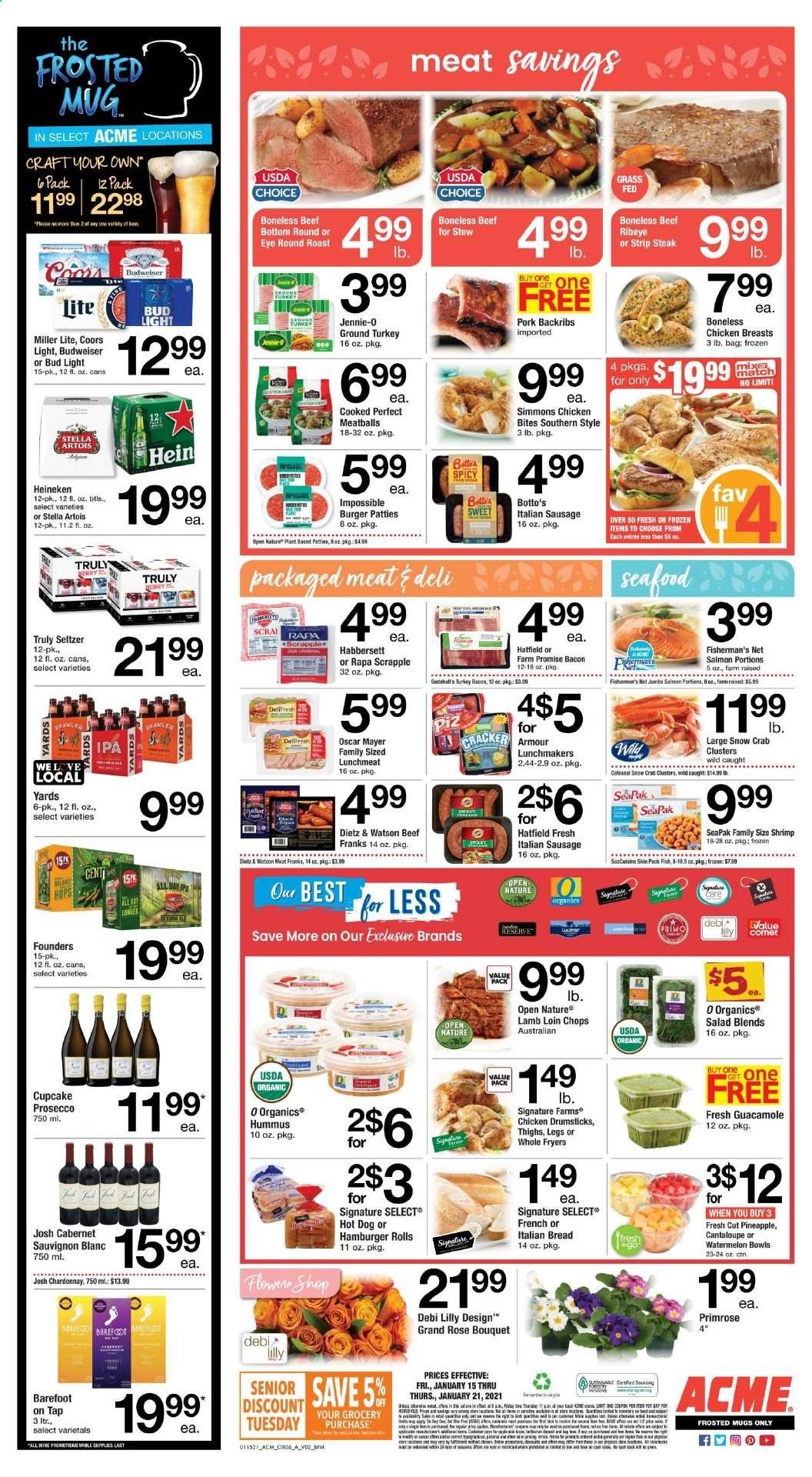 ACME Weekly Ad Flyer January 15 to January 21
