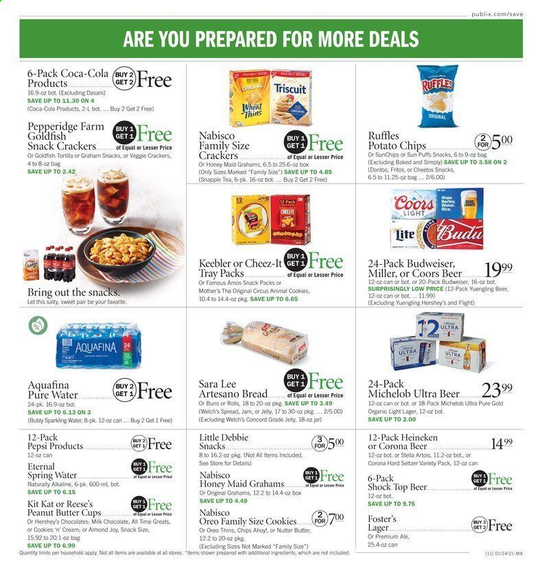 Publix (AL, FL, GA, NC, SC, TN, VA) Weekly Ad Flyer January 14 to January 20