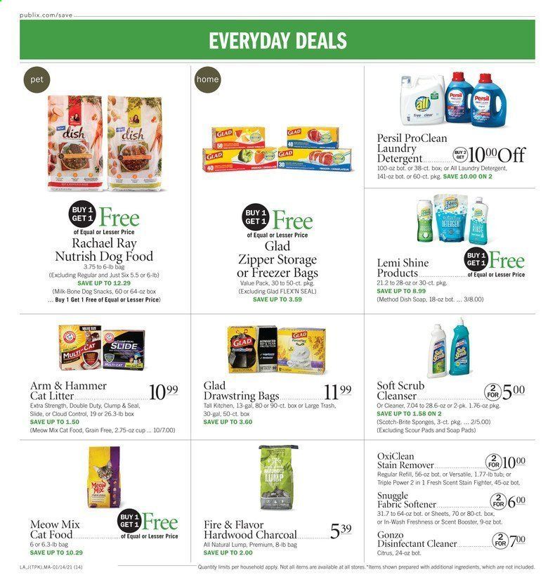 Publix (AL, FL, GA, NC, SC, TN, VA) Weekly Ad Flyer January 14 to January 20