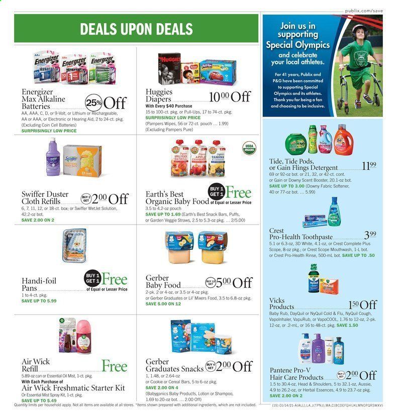 Publix (AL, FL, GA, NC, SC, TN, VA) Weekly Ad Flyer January 14 to January 20