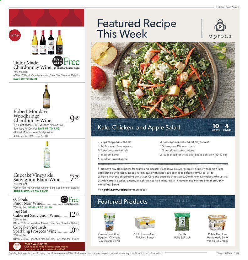 Publix (AL, FL, GA, NC, SC, TN, VA) Weekly Ad Flyer January 14 to January 20