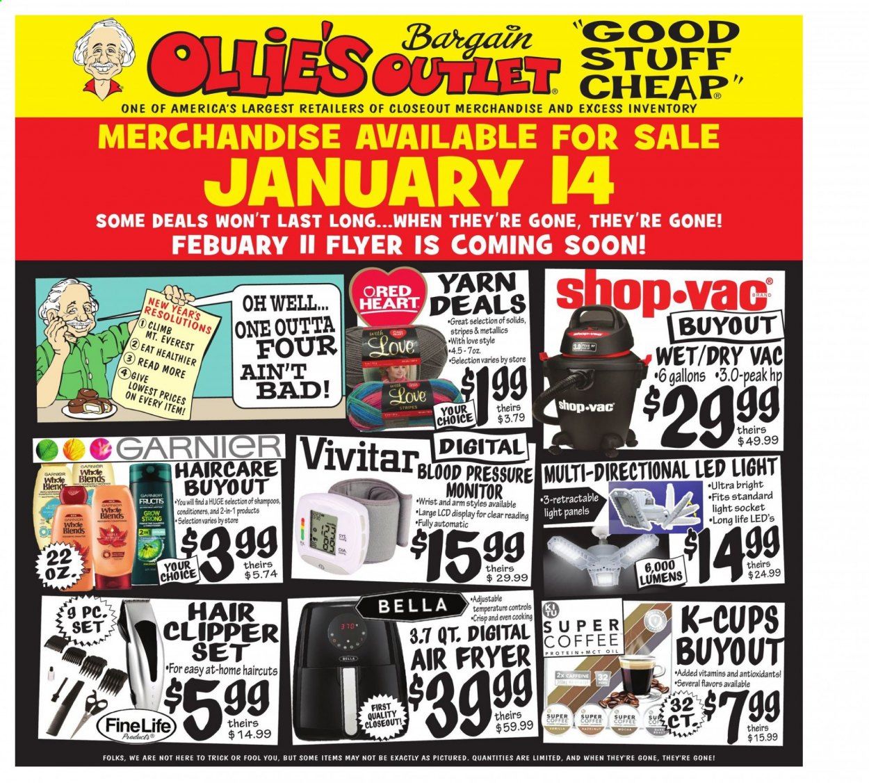 Ollie's Bargain Outlet Weekly Ad Flyer January 14 to January 20