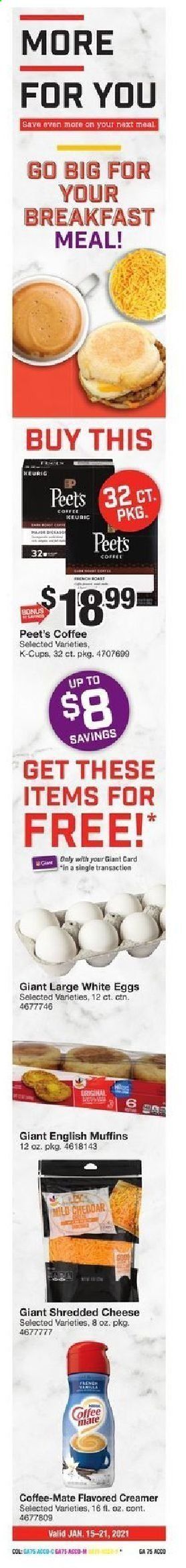 Giant Food Weekly Ad Flyer January 15 to January 21