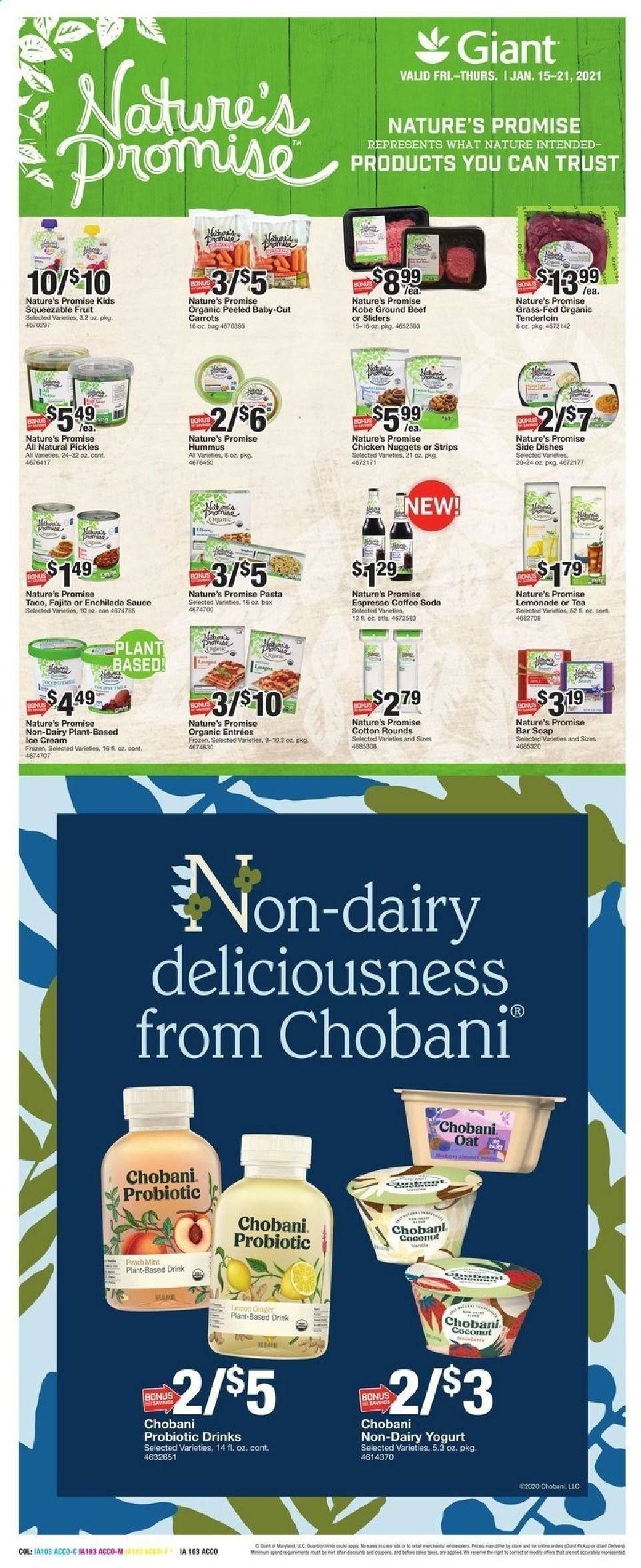 Giant Food Weekly Ad Flyer January 15 to January 21