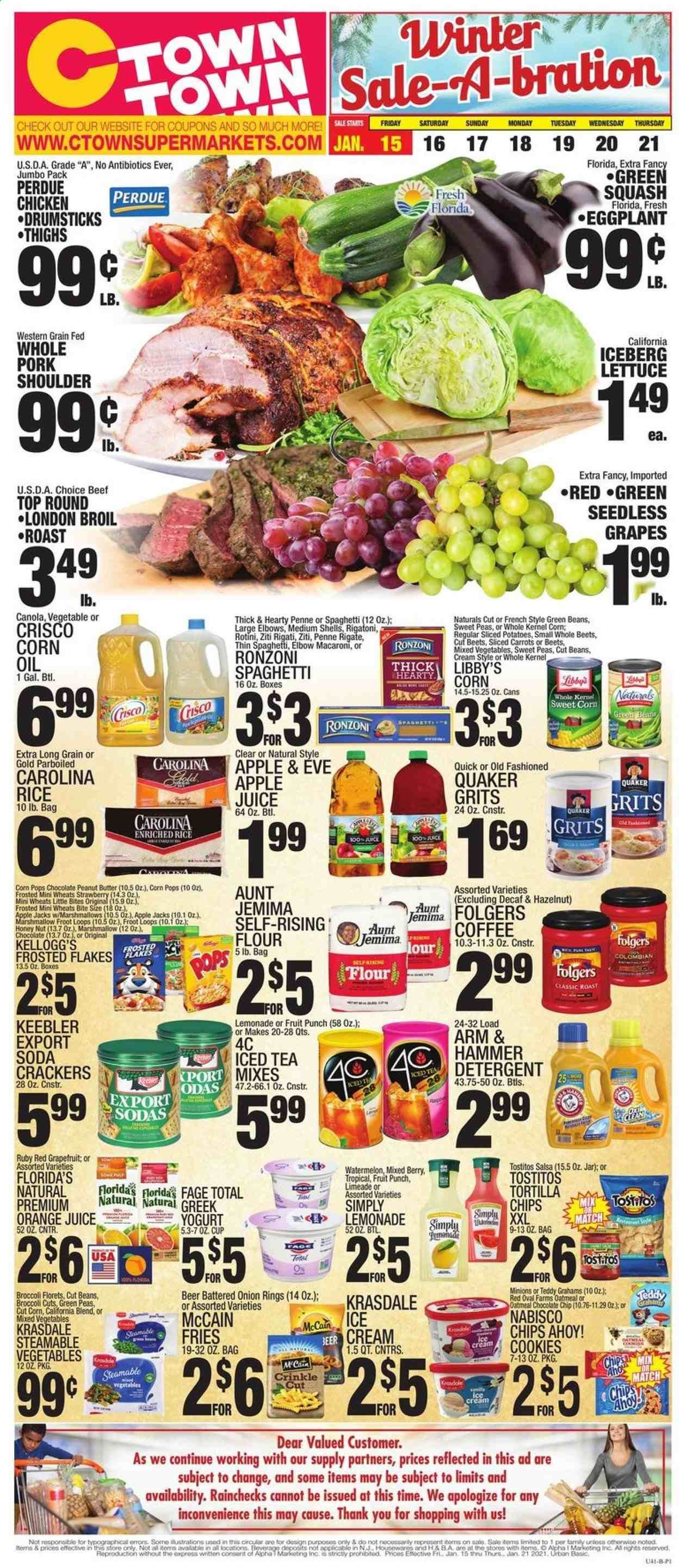 C-Town Weekly Ad Flyer January 15 to January 21