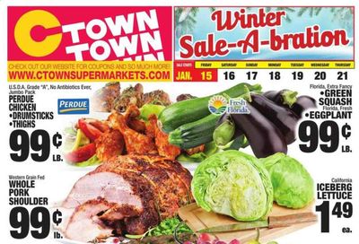 C-Town Weekly Ad Flyer January 15 to January 21