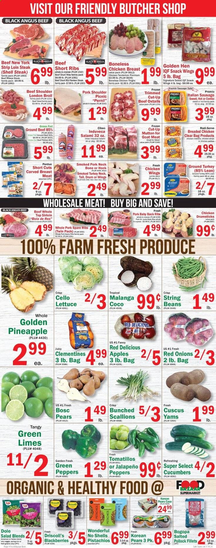 Food Bazaar (CT, NJ, NY) Weekly Ad Flyer January 14 to January 20