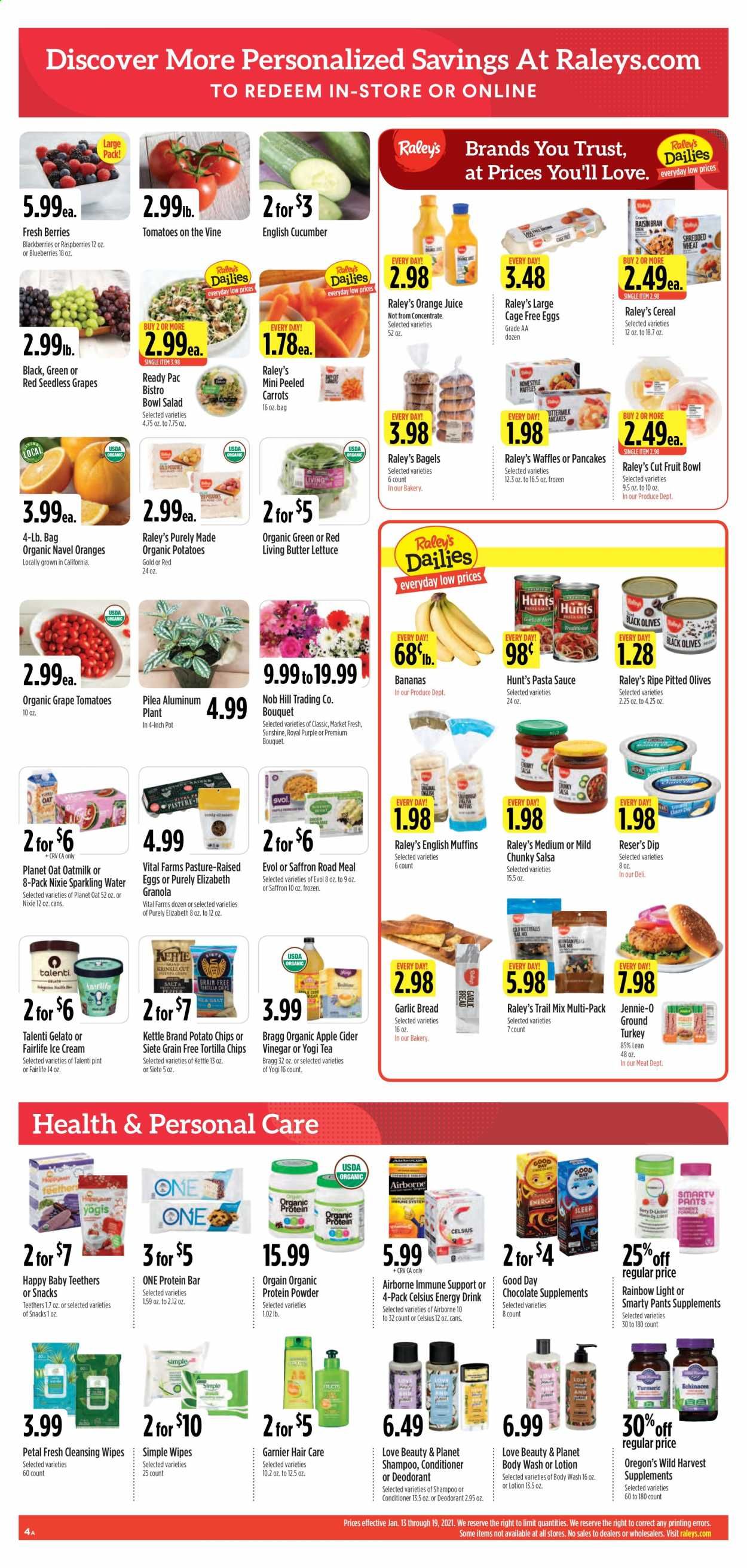 Raley's (CA, NV) Weekly Ad Flyer January 13 to January 19