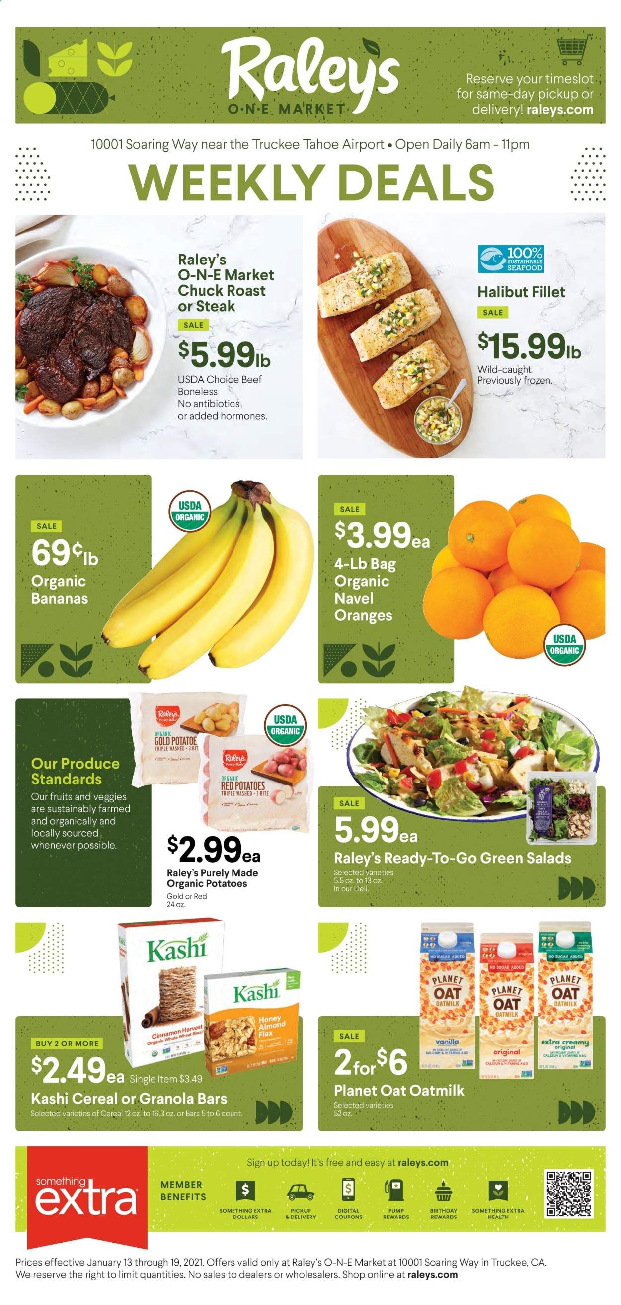 Raley's (CA) Weekly Ad Flyer January 13 to January 19