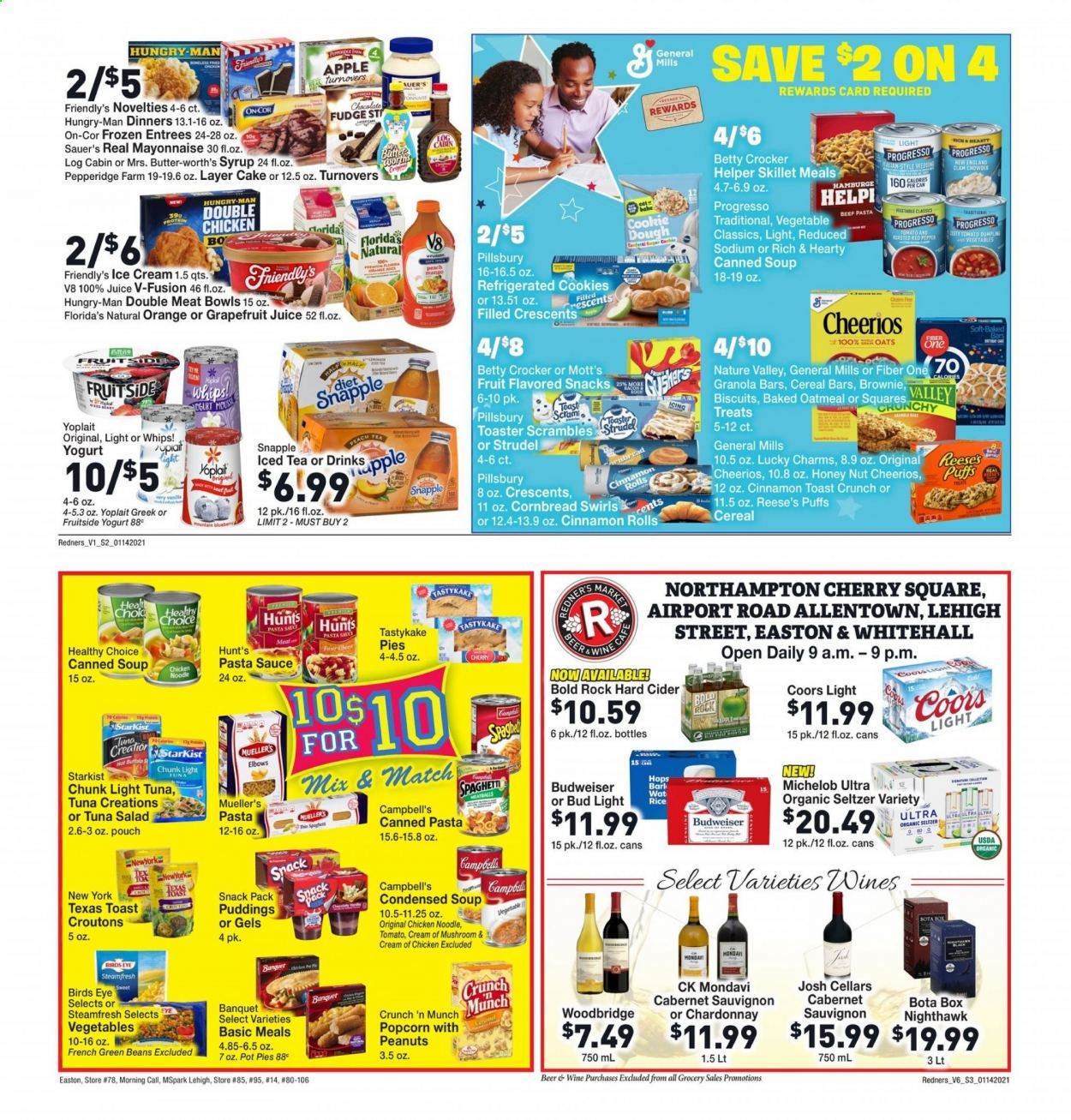 Redner's Markets Weekly Ad Flyer January 14 to January 20