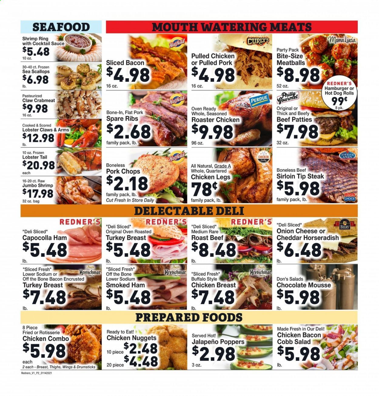 Redner's Markets Weekly Ad Flyer January 14 to January 20