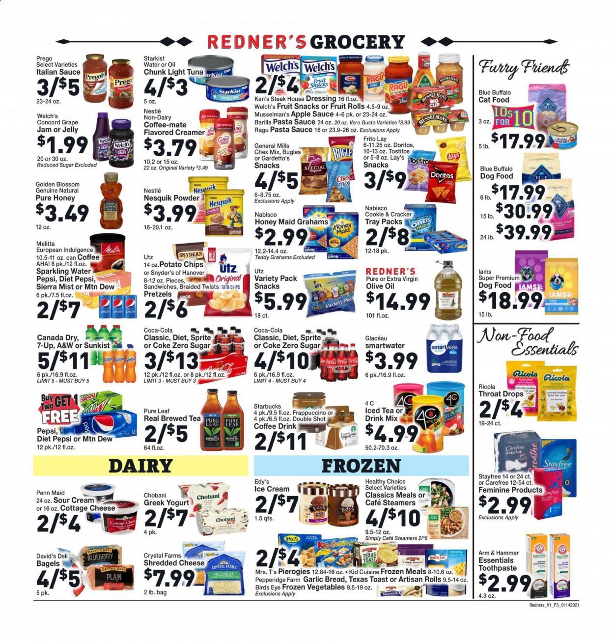 Redner's Markets Weekly Ad Flyer January 14 to January 20