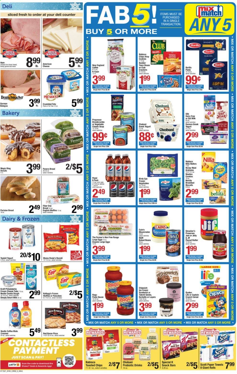 Shaw’s (MA, ME, NH, RI, VT) Weekly Ad Flyer January 15 to January 21