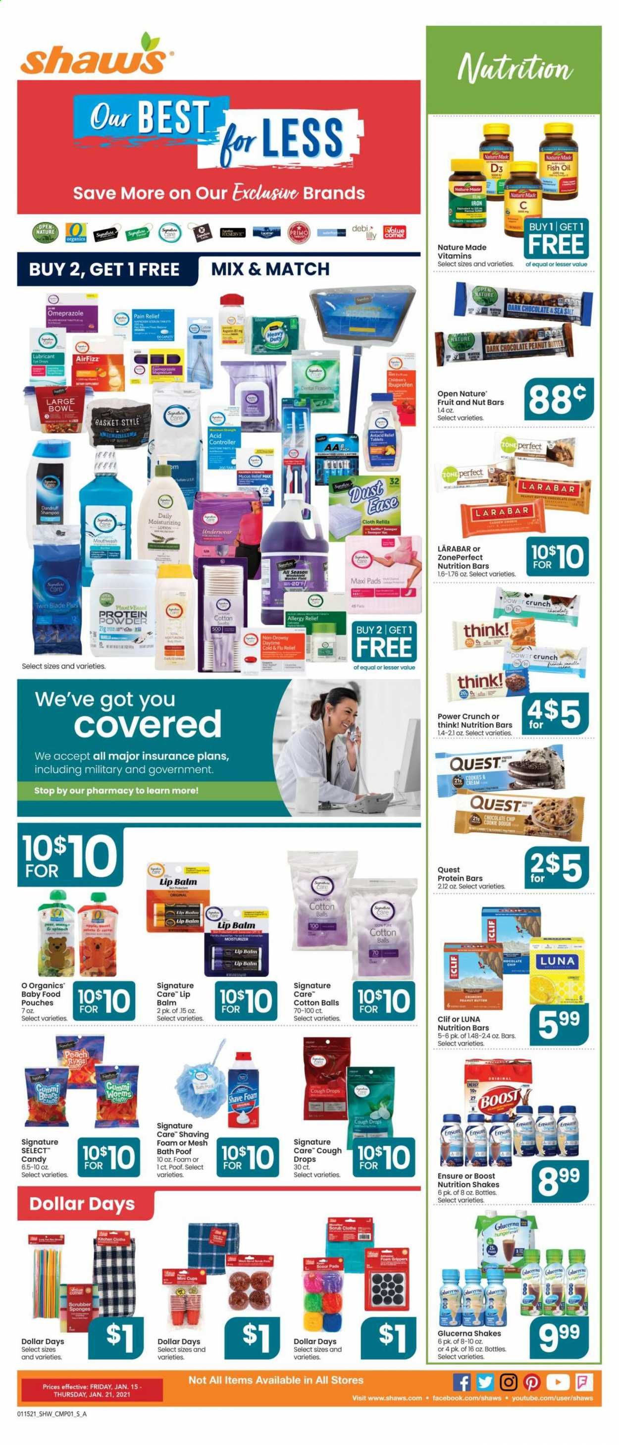 Shaw’s (MA, ME, NH, RI, VT) Weekly Ad Flyer January 15 to January 21