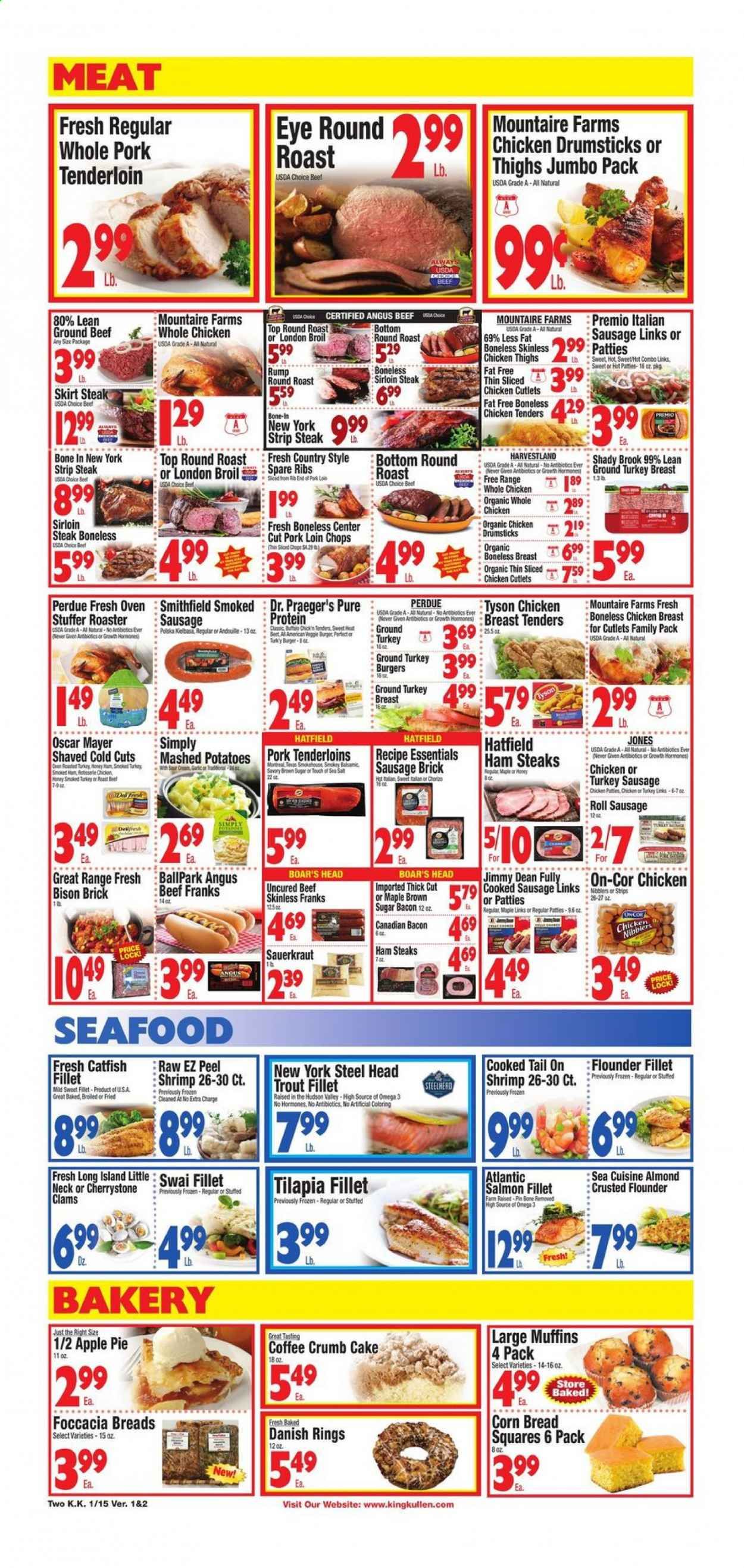 King Kullen Weekly Ad Flyer January 15 to January 21