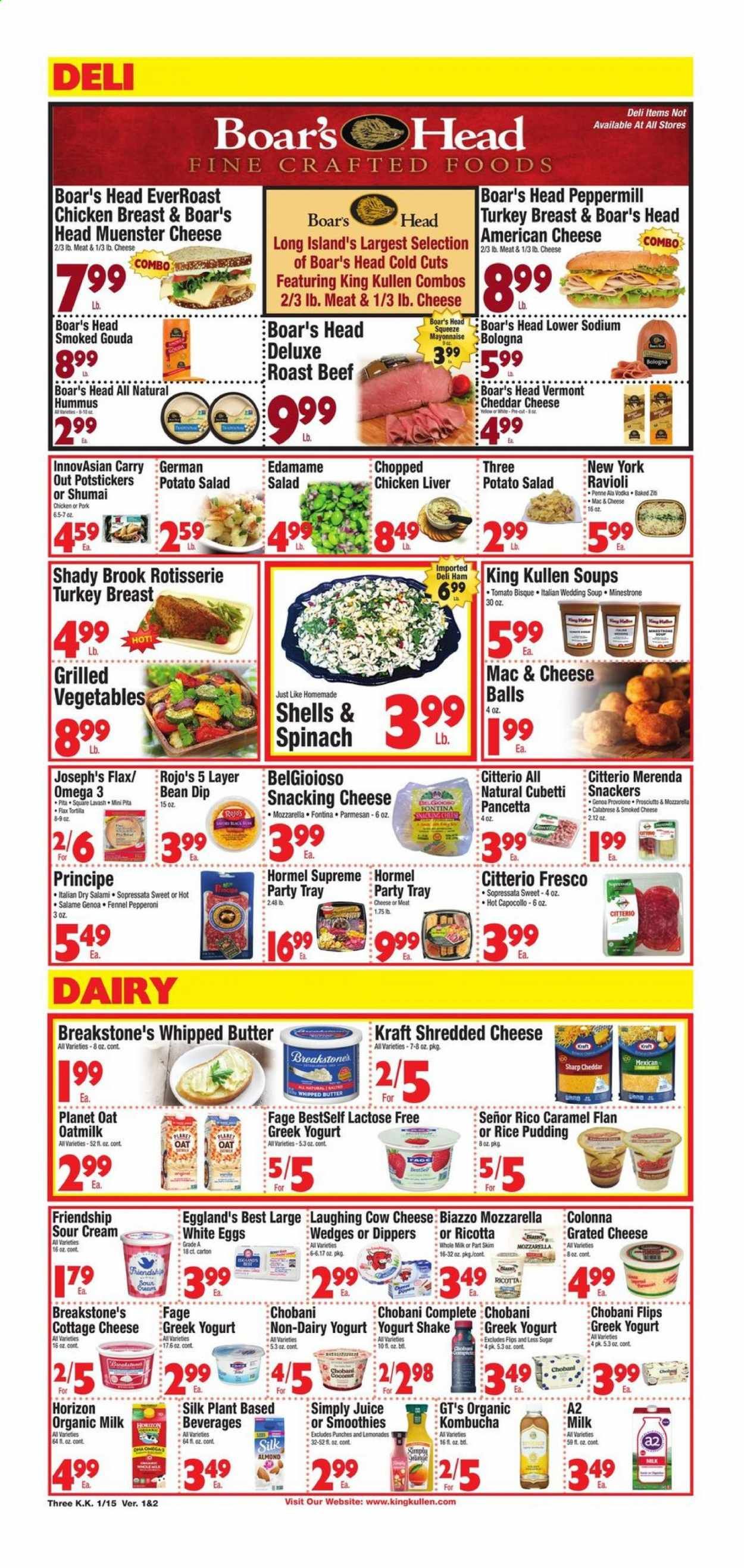 King Kullen Weekly Ad Flyer January 15 to January 21